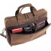 Leather briefcase 18 Inch Laptop Messenger Bags