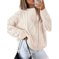 Women's Oversized  Crewneck Sweaters